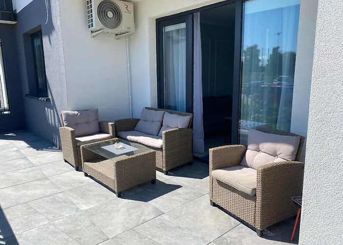 Pavoni Veranda Blu Mare Lejlighed Łeba